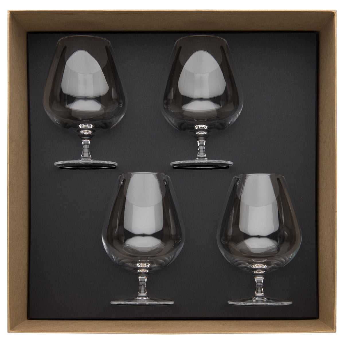 ANYTIME Gift box of 4 Brandy glasses 61 cl