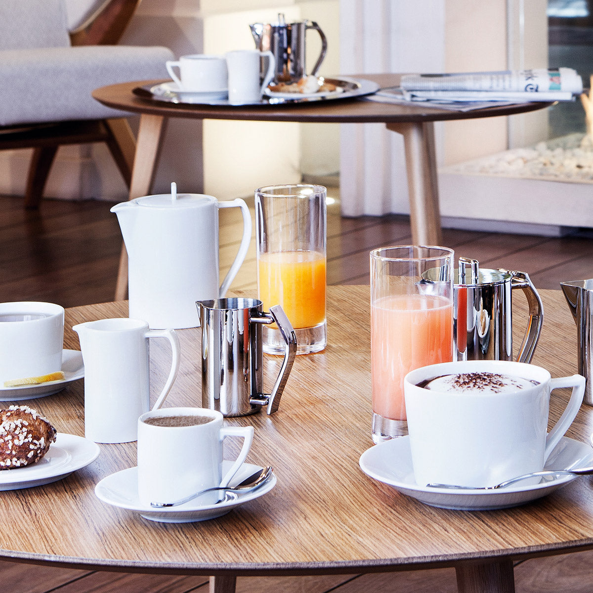 NEWPORT WHITE Coffee/expresso saucer 12,6 cm