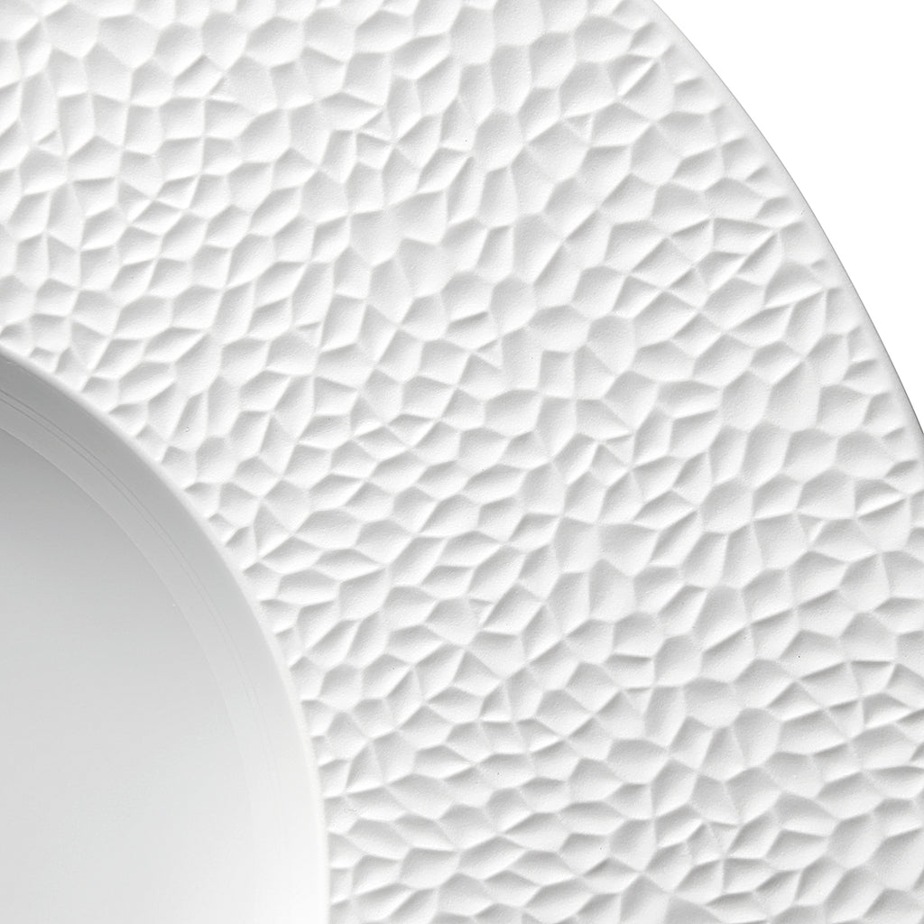 COLLECTION L FRAGMENT BLANC Assiette gourmet grand bassin 30 cm