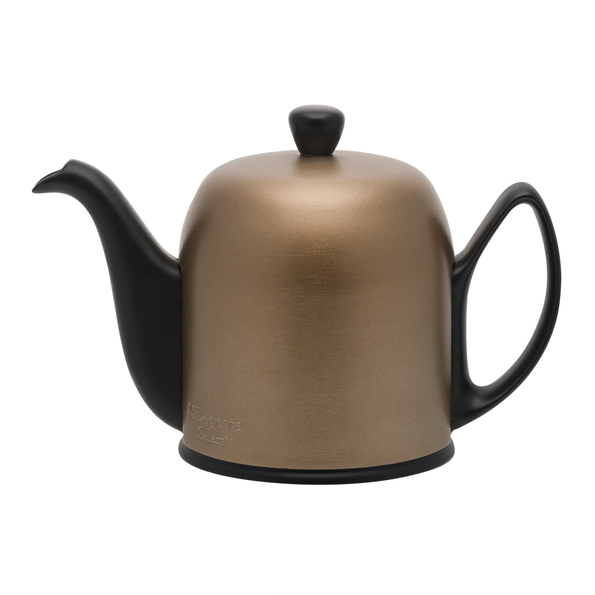 Teapot 6-Cup Bronze Cloche