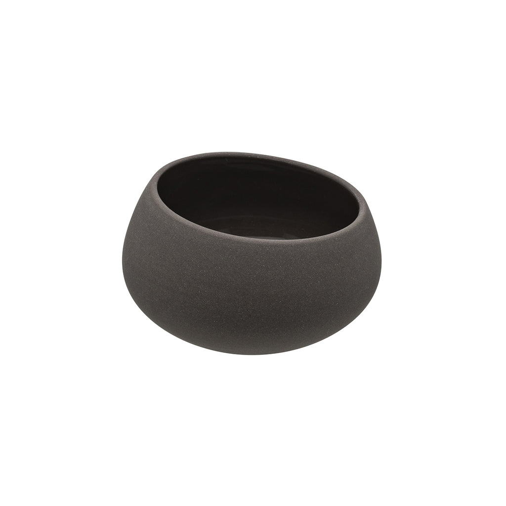 BAHIA BROWN BASALT Mini bevelled casserole 7 cl