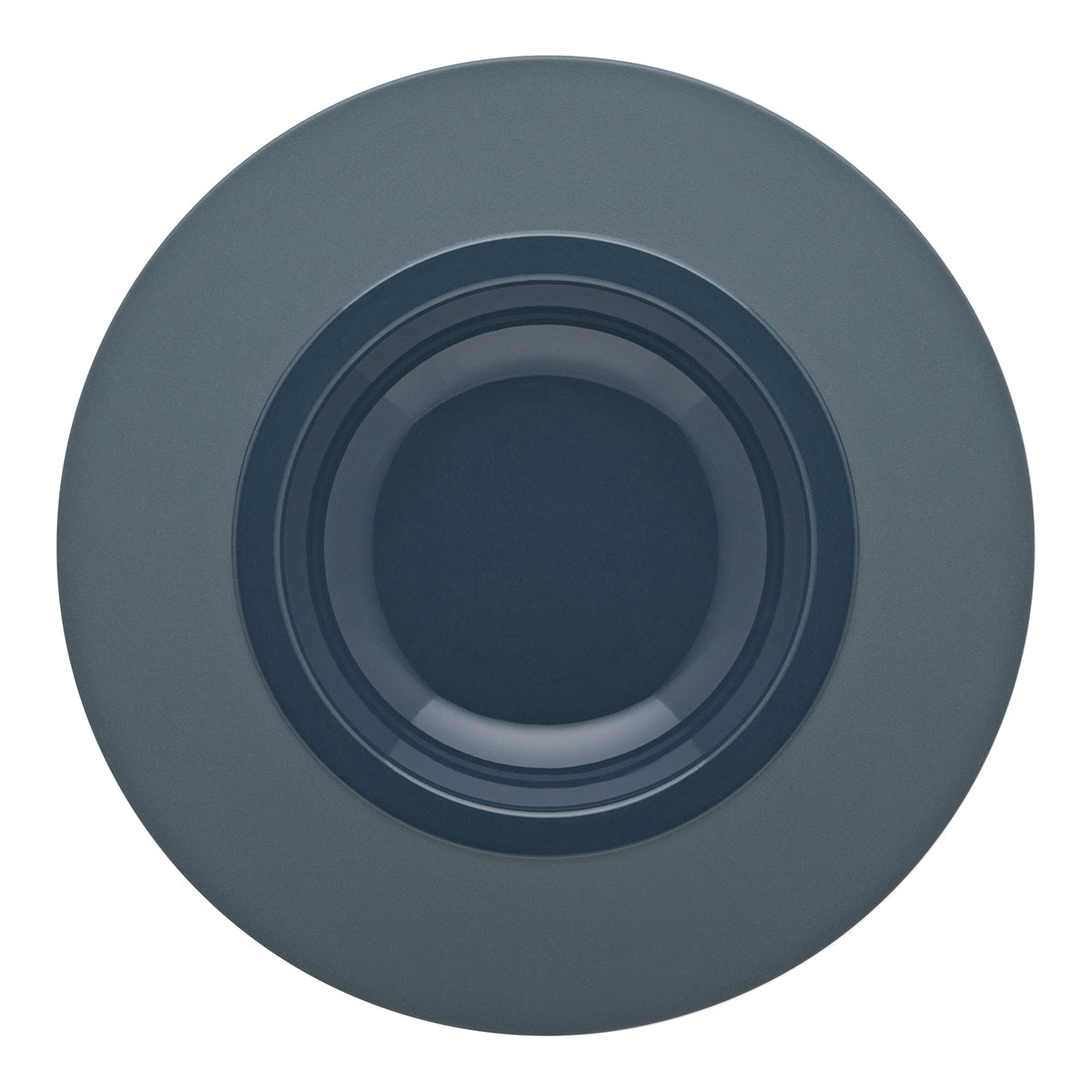 BAHIA BLUE STONE Large bowl gourmet plate 26 cm