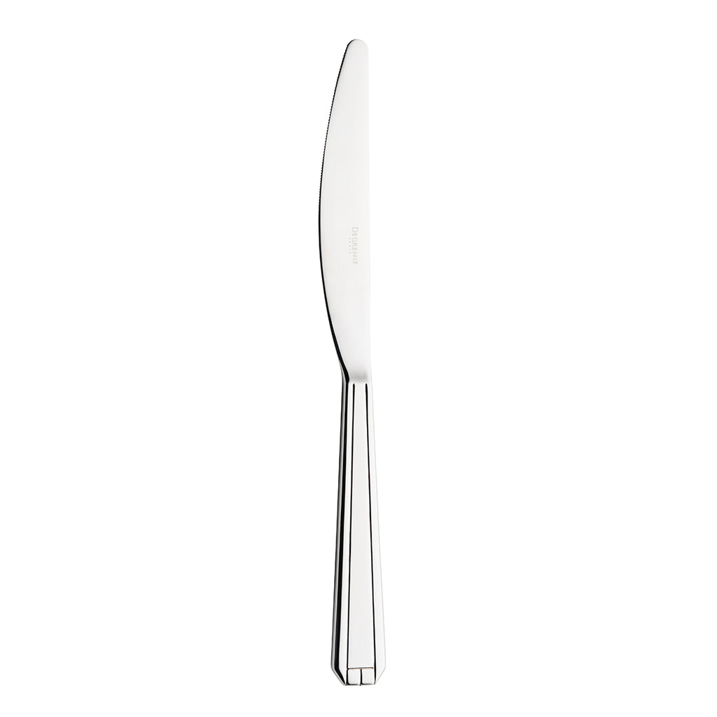 NORMANDY MIROIR Couteau de table monobloc lame scie