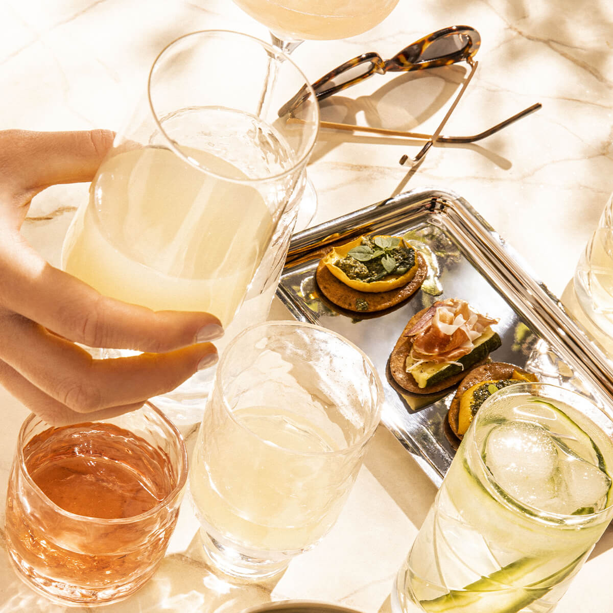 NEWPORT TRAY Tray 22 x 14 cm