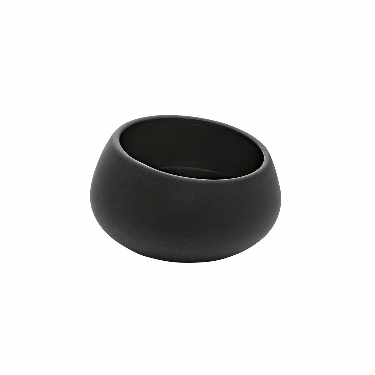 BAHIA BLACK ONYX Mini bevelled casserole 7 cl