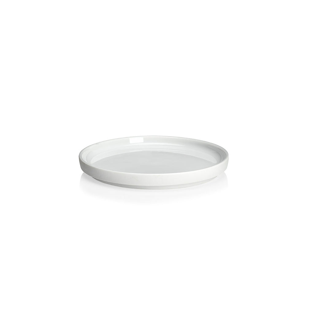 LA VAISSELLE DE L'ECONOME WHITE Set of 4 plates 14 cm