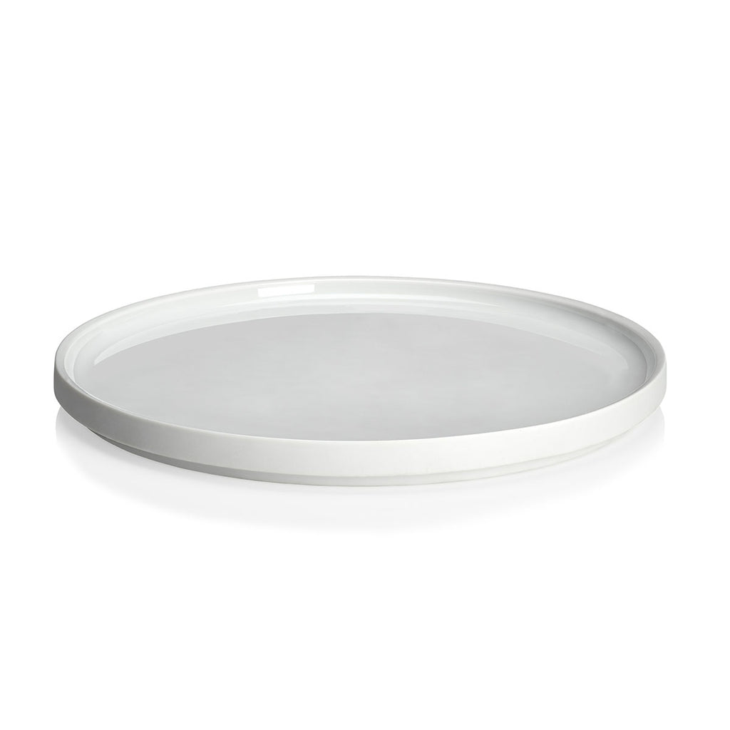 LA VAISSELLE DE L'ECONOME WHITE Set of 4 plates 24 cm