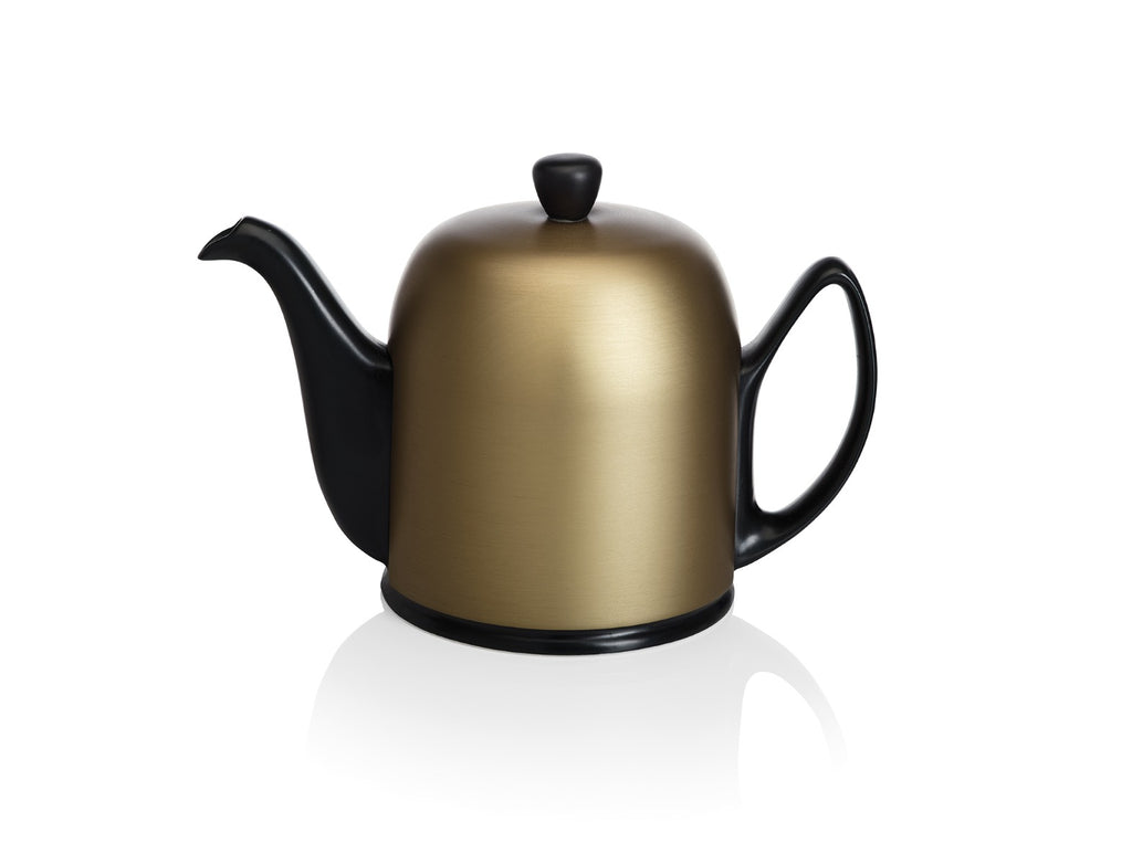 Teapot 4-Cup Bronze Cloche