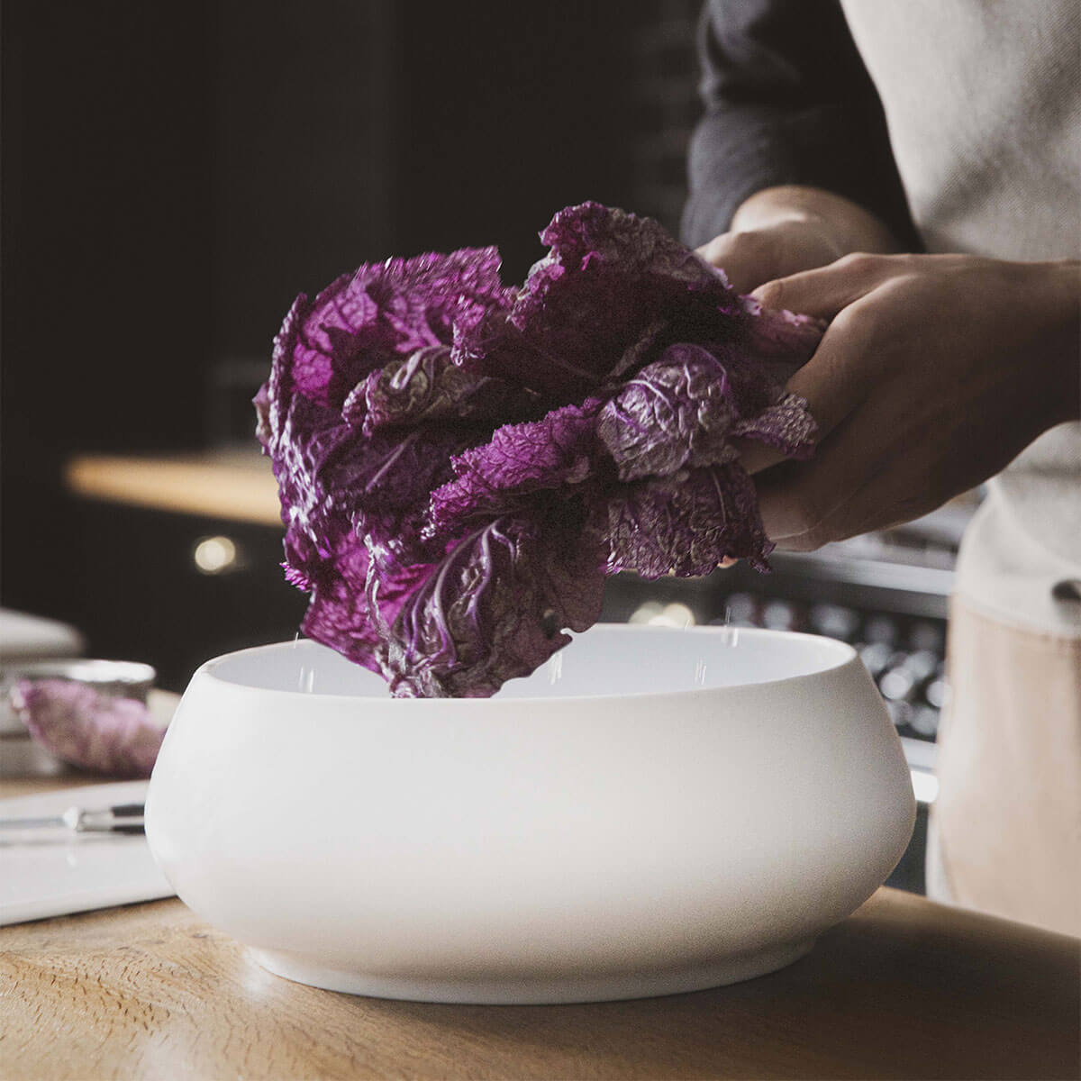 BAHIA PIERRE DE LUNE Saladier 28 cm