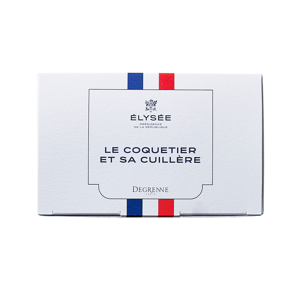 DEGRENNE ELYSEE French Republic egg cup and spoon set