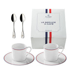 DEGRENNE ELYSEE Coffret service à café République française