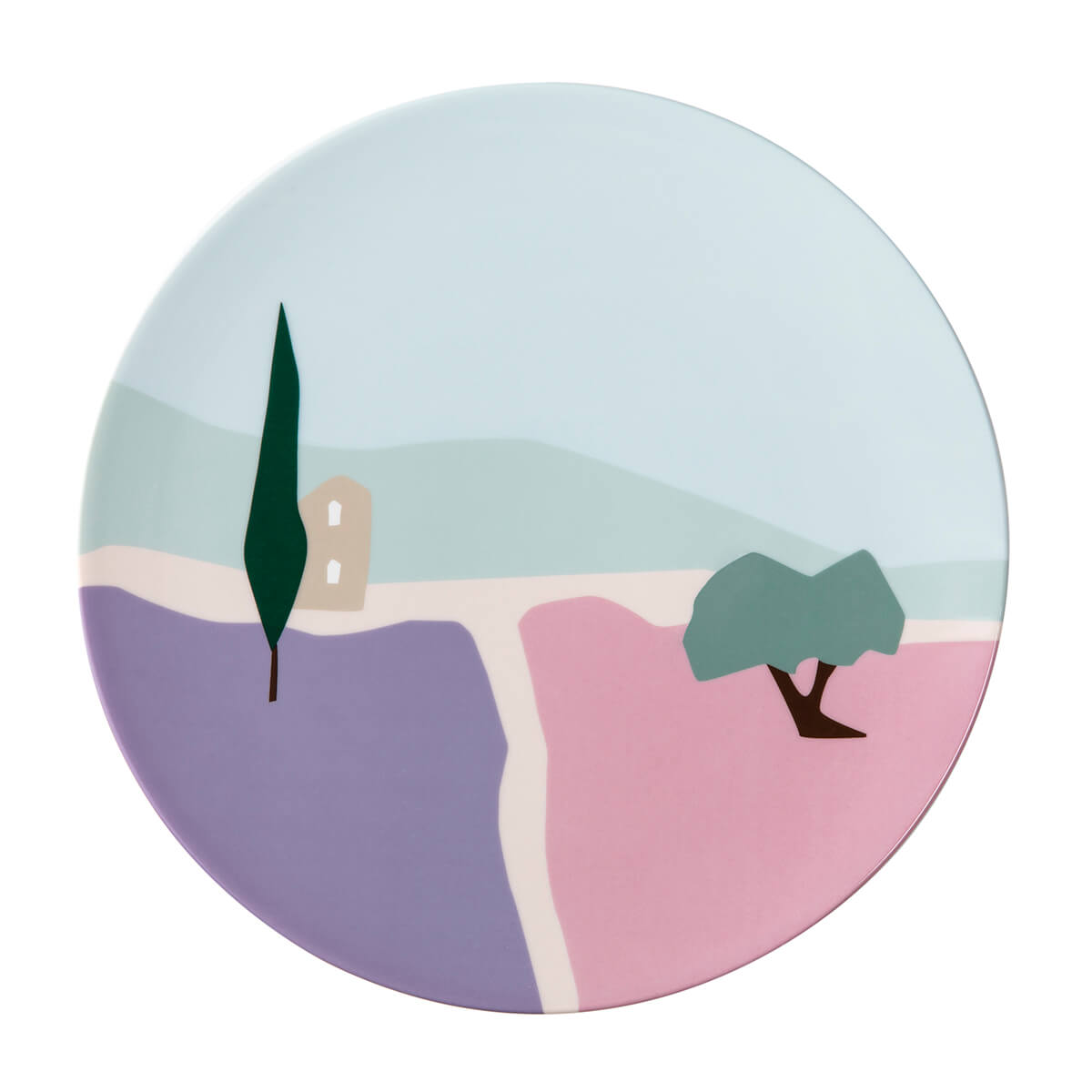 DESTINATION SUD Coffret 6 assiettes à dessert 23 cm