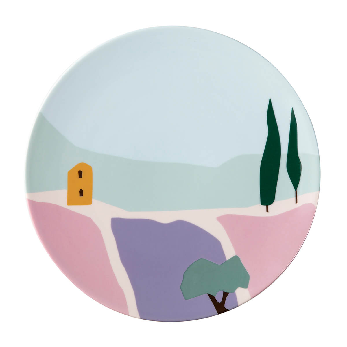 DESTINATION SUD Set of 6 dessert plates 23 cm