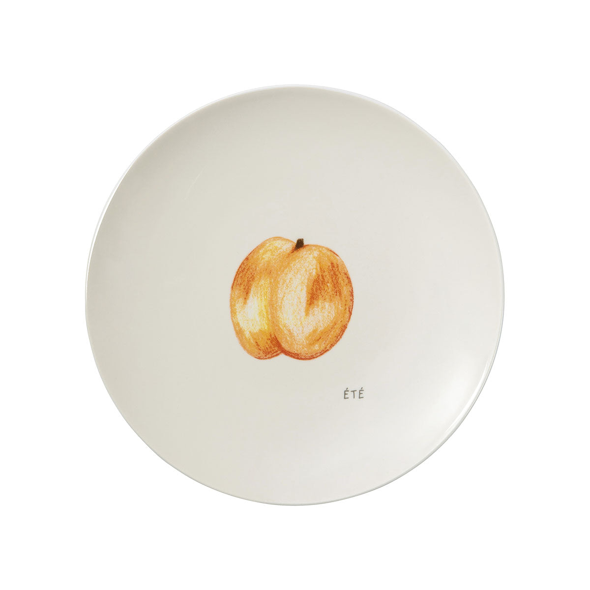 SAISONS Set of 4 plates 19 cm fruits
