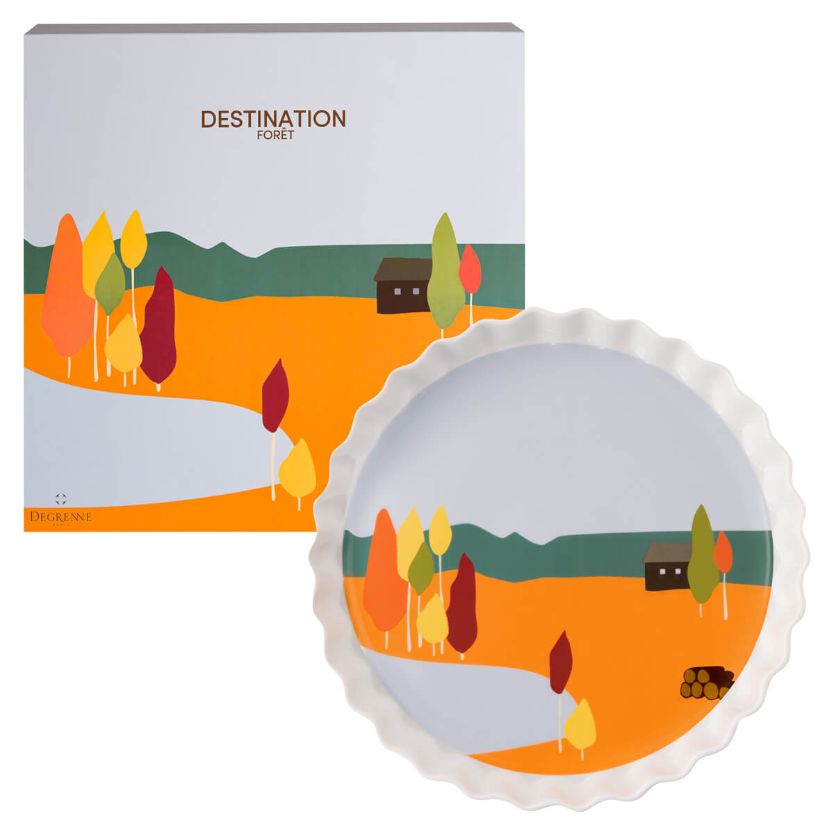 Image du produit: DESTINATION FORET Pie dish 30 cm