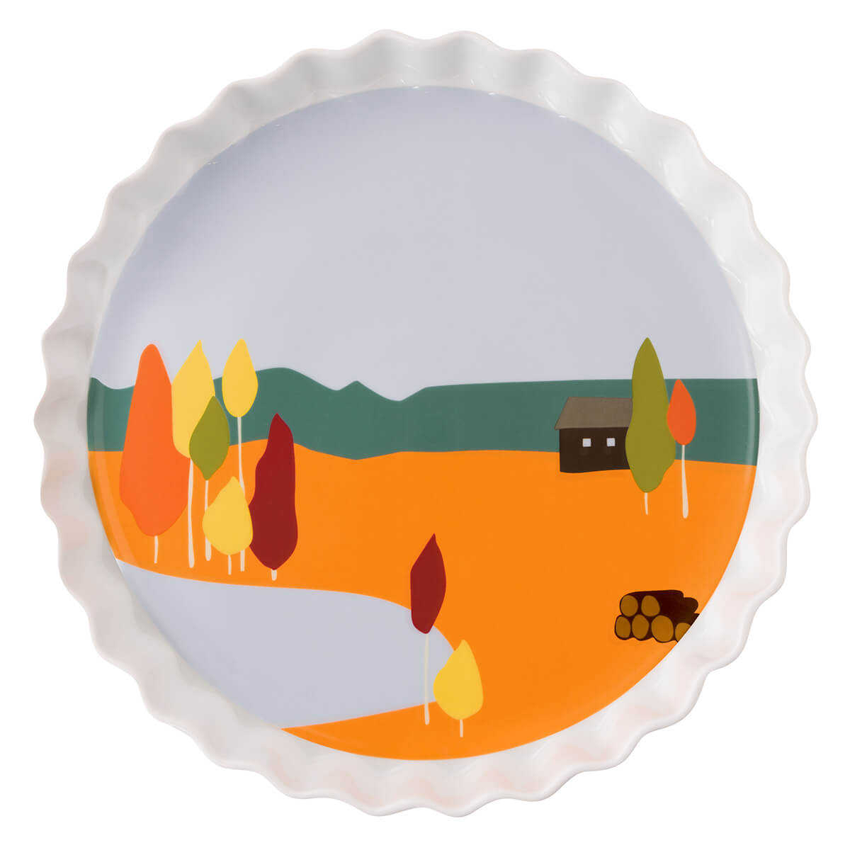 DESTINATION FORET Moule à tarte 30 cm