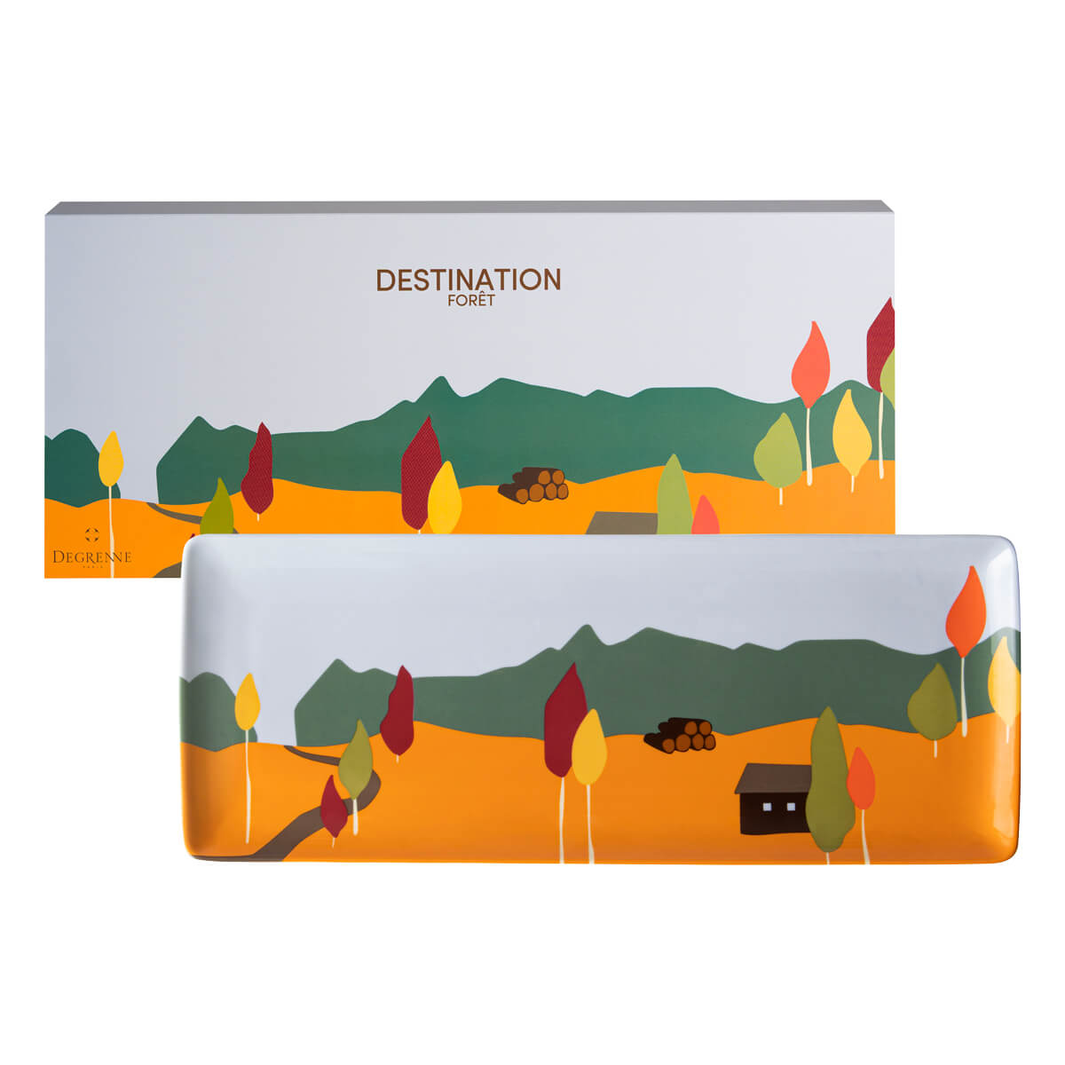 Image du produit: DESTINATION FORET Cake dish 40 x 16 cm