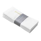 NUANCES COTON & LIN OR Lot de 4 serviettes 50 x 40 cm