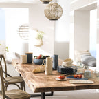 BAHIA BLEU DE ROCHE Planche en grès 25 x 13,5 cm