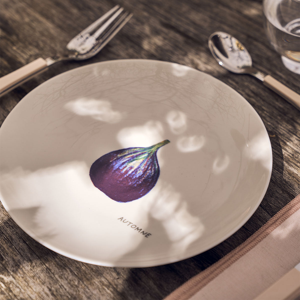 SAISONS Coffret 4 assiettes 19 cm fruits