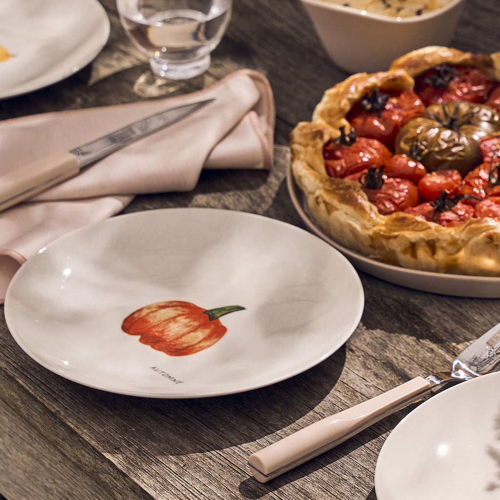 SAISONS Set of 4 plates 19 cm vegetables