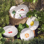 SAISONS Set of 4 plates 19 cm vegetables