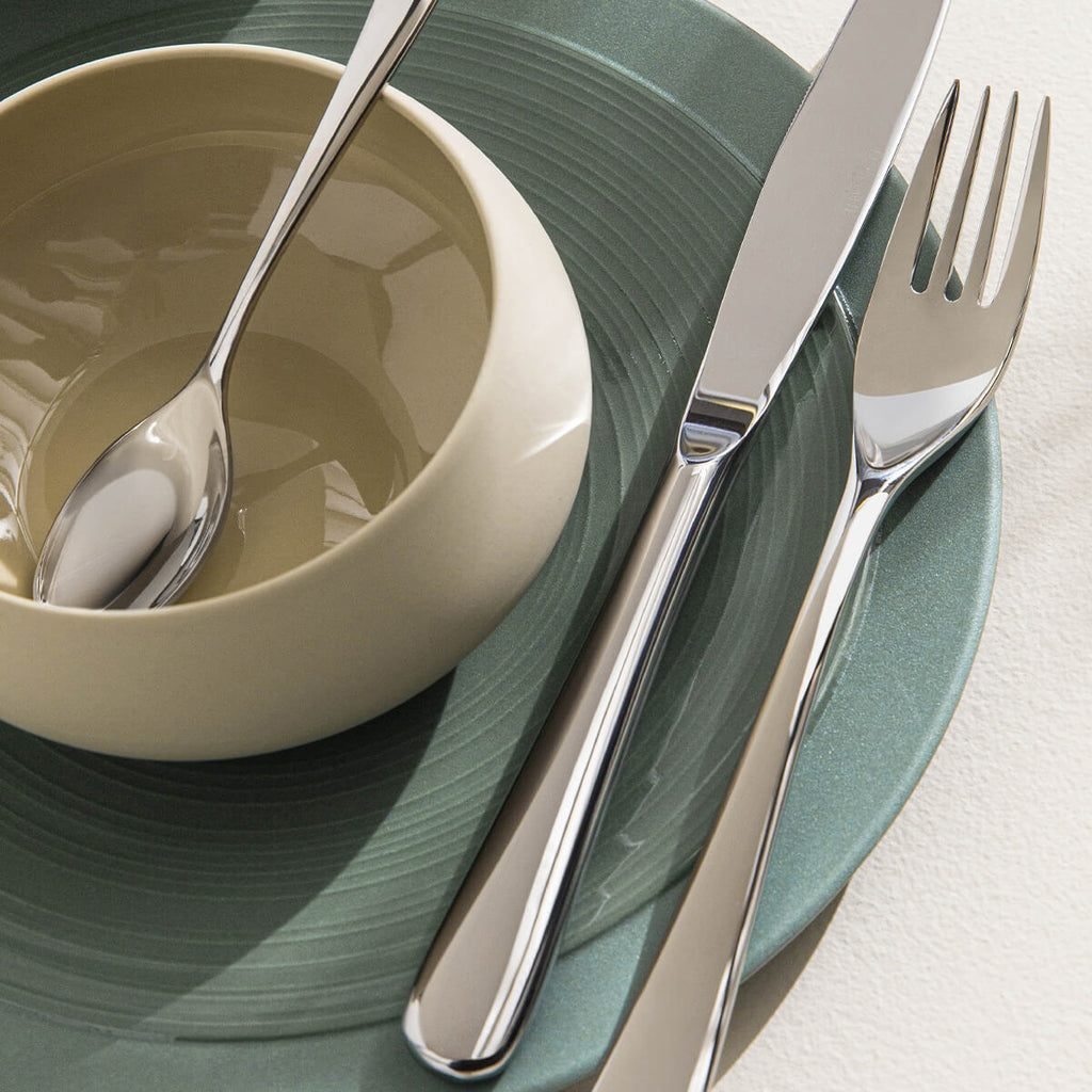 BAHIA ARGILE VERT Assiette de présentation 29 cm