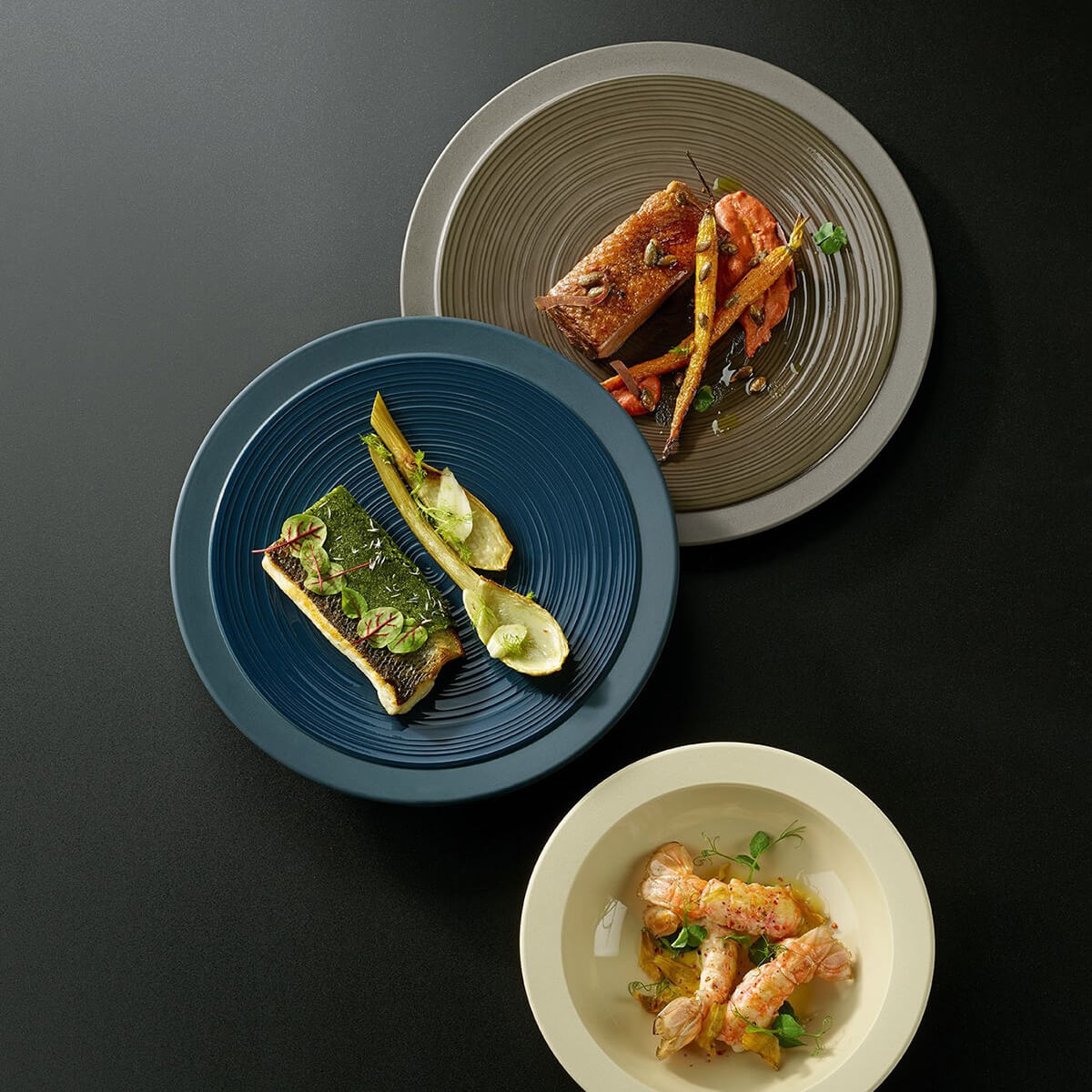 BAHIA BROWN BASALT Soup dish 20 cm