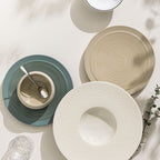 BAHIA BEIGE DUNE Presentation plate 29 cm