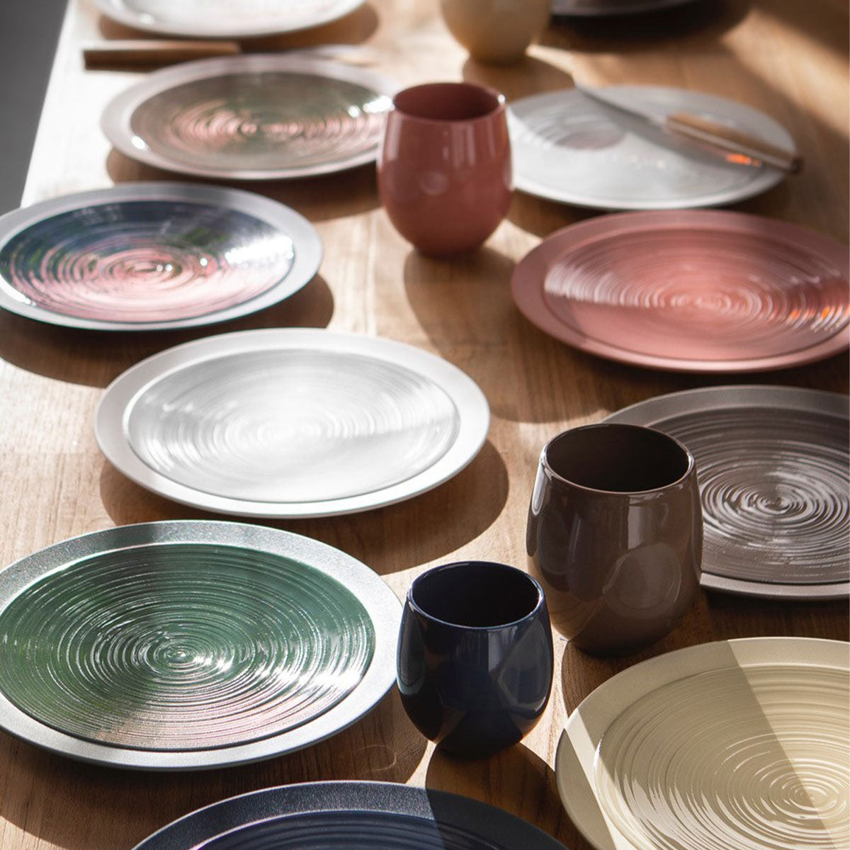 BAHIA BROWN BASALT Dessert plate 23 cm