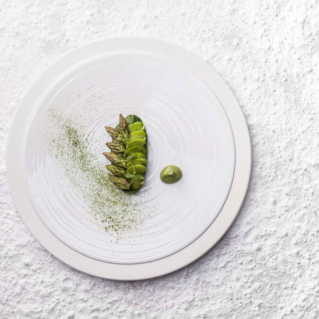 BAHIA PIERRE DE LUNE Assiette de présentation 29 cm