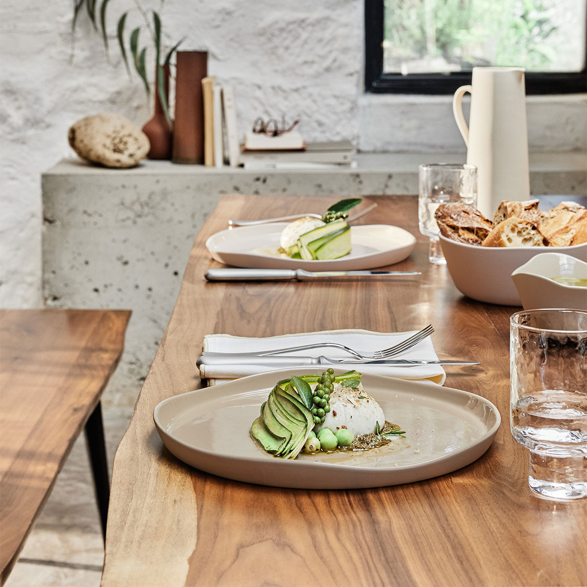 BRUME SAND Plate 26 cm