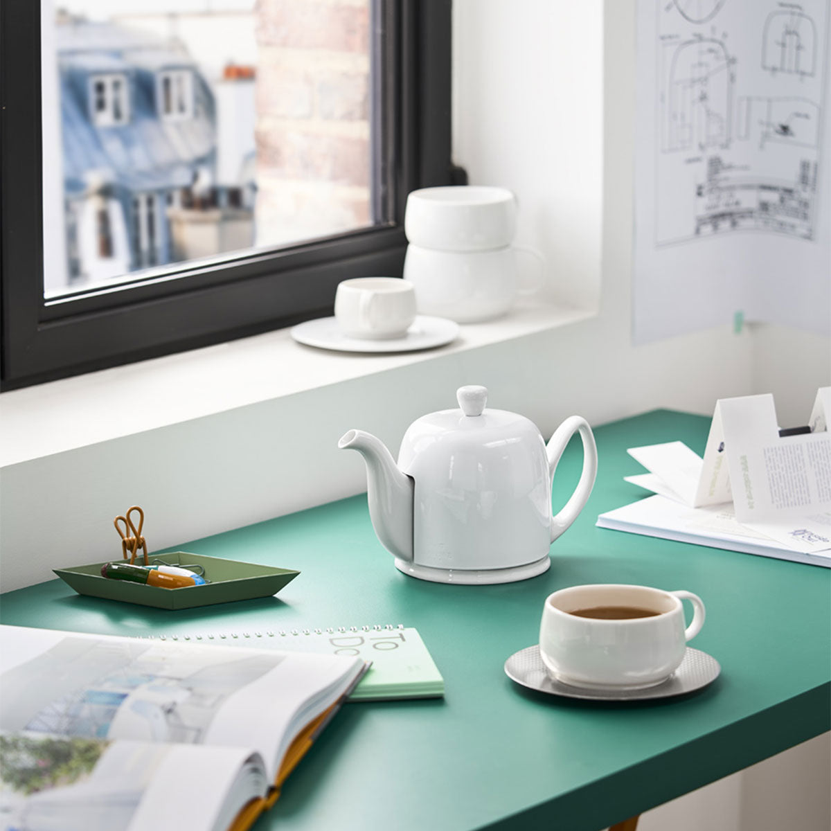 CAFETERIE EMPILEO WHITE Saucer 15 cm