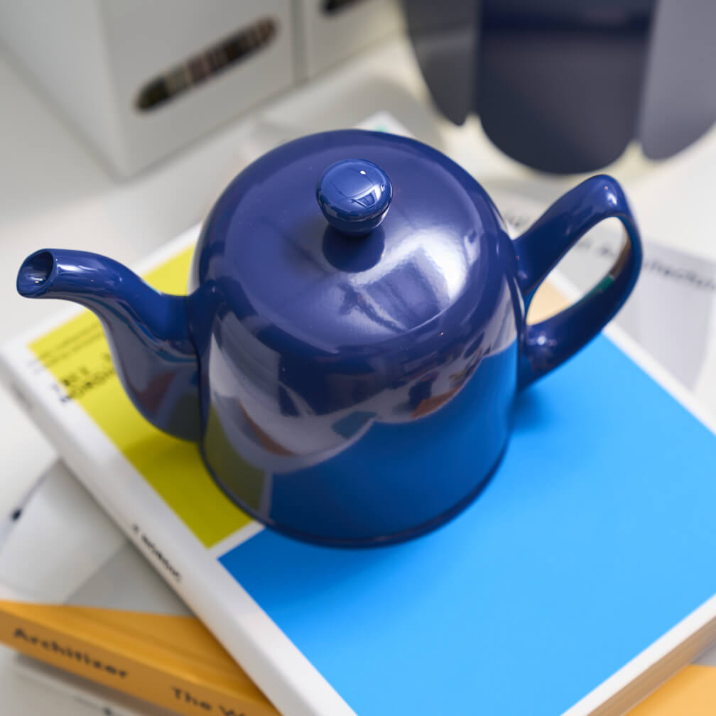 SALAM MONOCHROME Tea pot 4 cups blue bell
