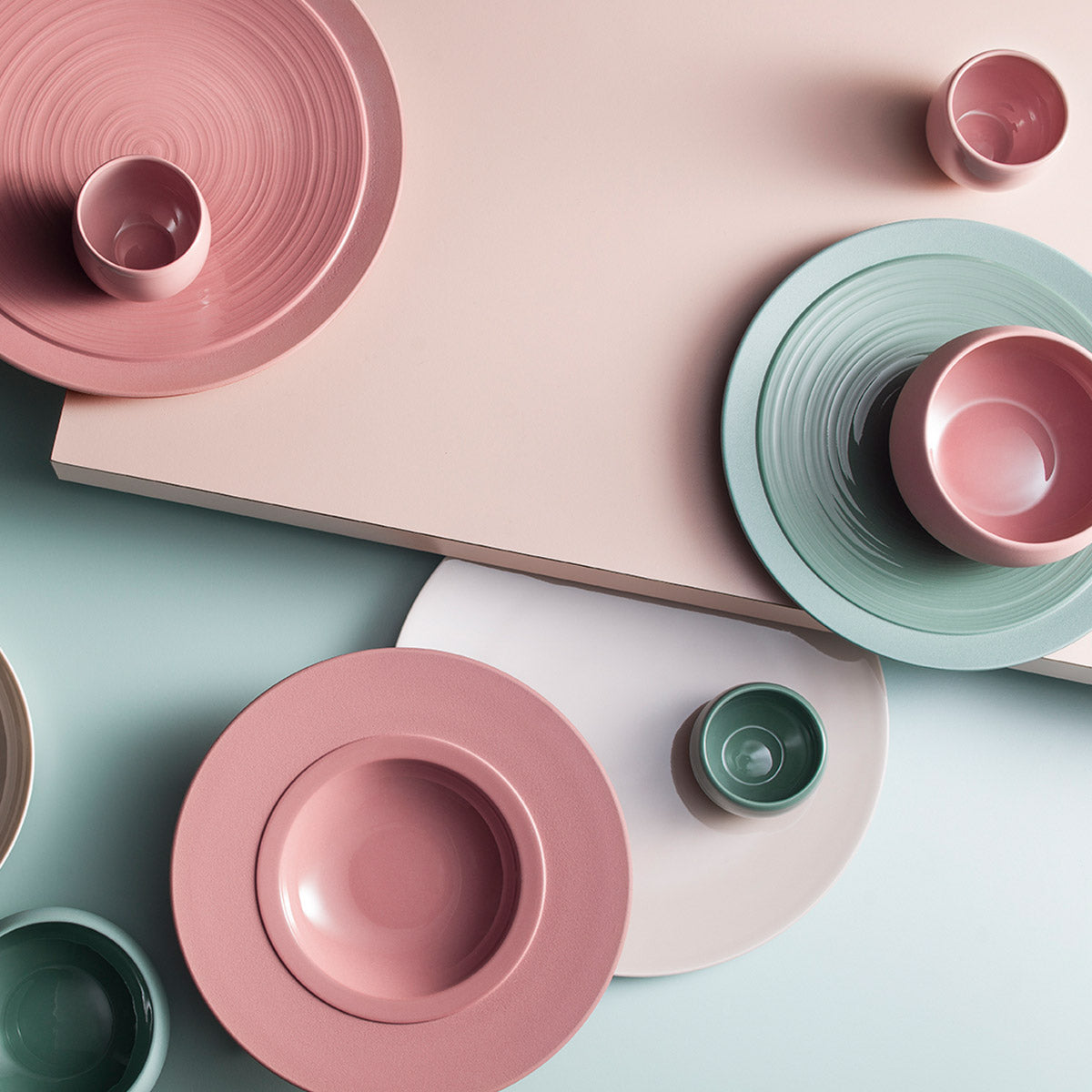 BAHIA ARGILE VERT Assiette 26 cm