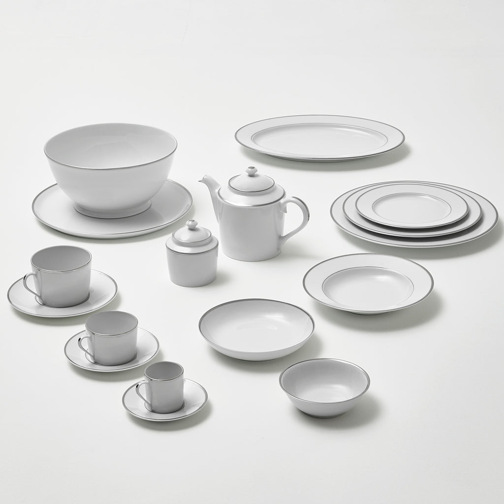 GALON PLATINIUM COLOR  Soup dish 19 cm