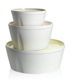LA VAISSELLE DE L'ECONOME ARTICHAUT VERT Coffret bol droit et assiette 24 cm