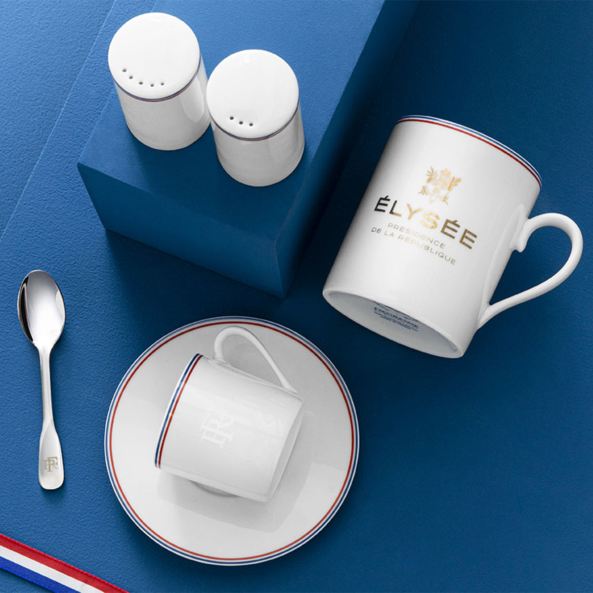 DEGRENNE ELYSEE Set of 4 coffee spoons