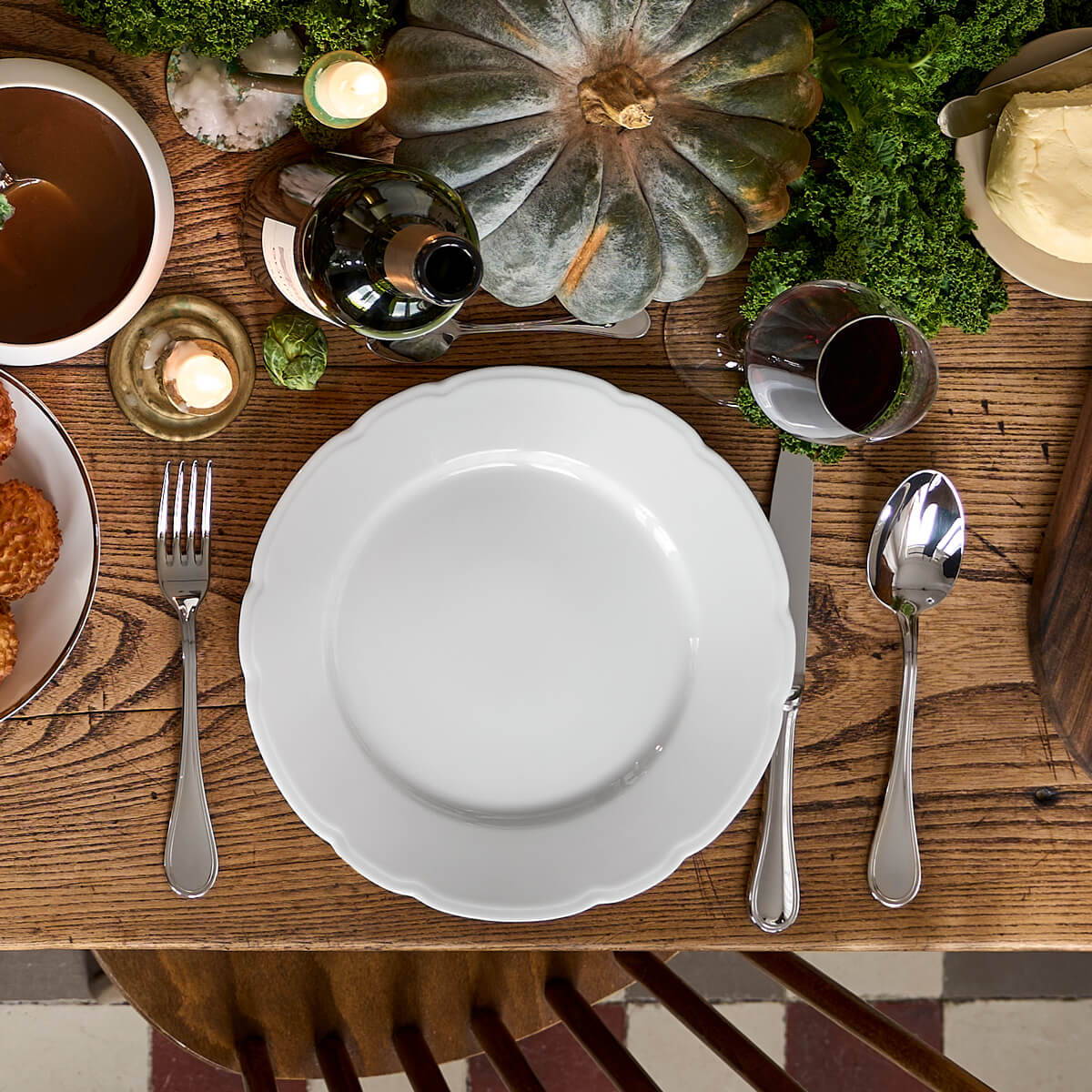 REMINISCENCE WHITE Plate 26 cm