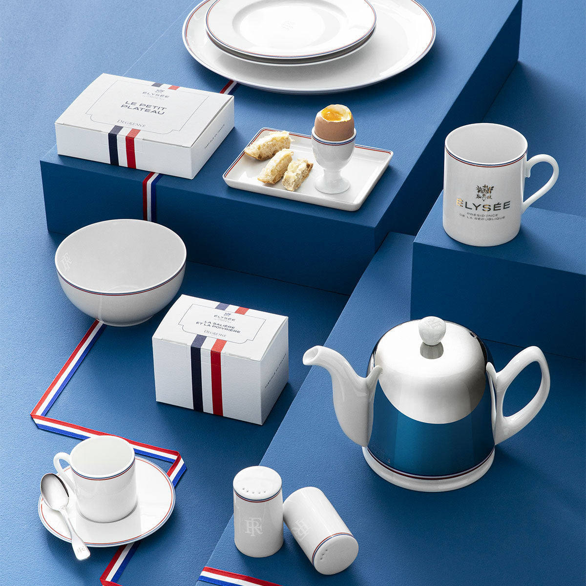 DEGRENNE ELYSEE French Republic salt and pepper pot set