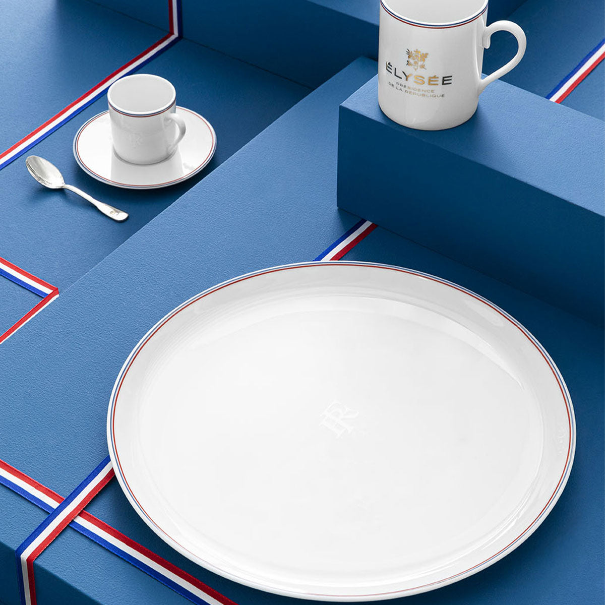 DEGRENNE ELYSEE Coffret service à café République française
