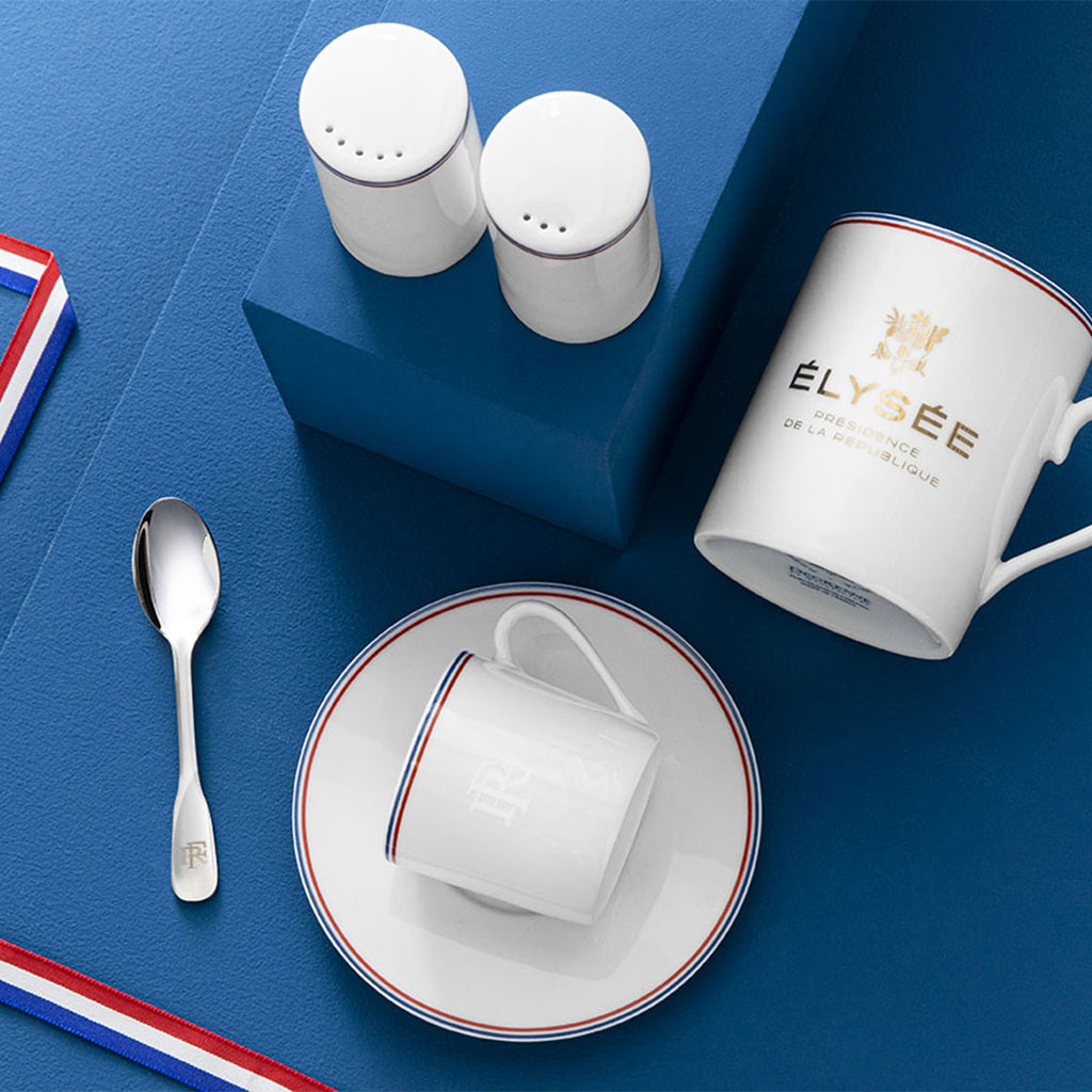 DEGRENNE ELYSEE Coffret service à café République française