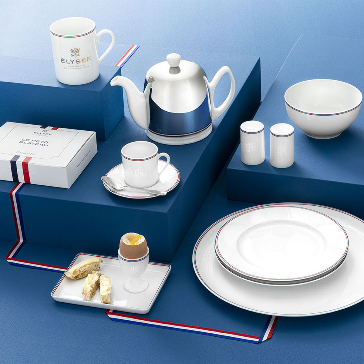 DEGRENNE ELYSEE French Republic pie dish 31,5 cm