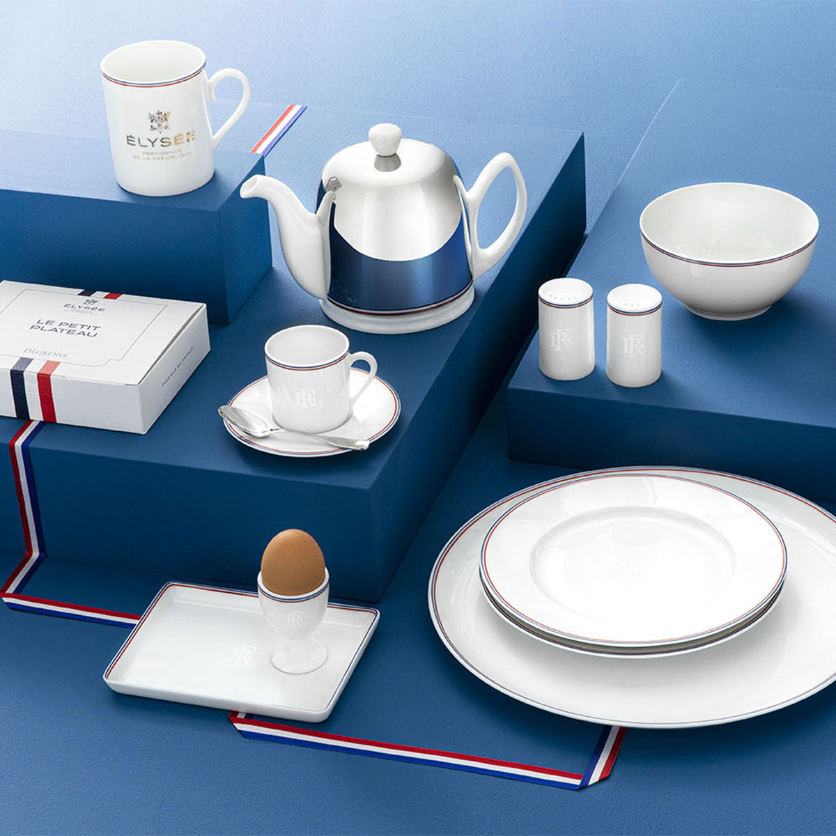 DEGRENNE ELYSEE French Republic salt and pepper pot set