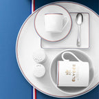 DEGRENNE ELYSEE Coffret service à café République française