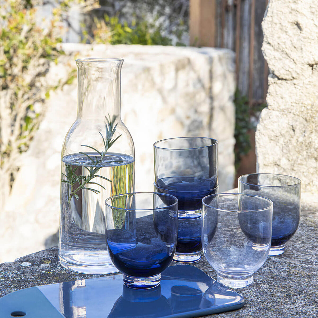 BAHIA BLEU DE ROCHE Planche en grès 25 x 13,5 cm