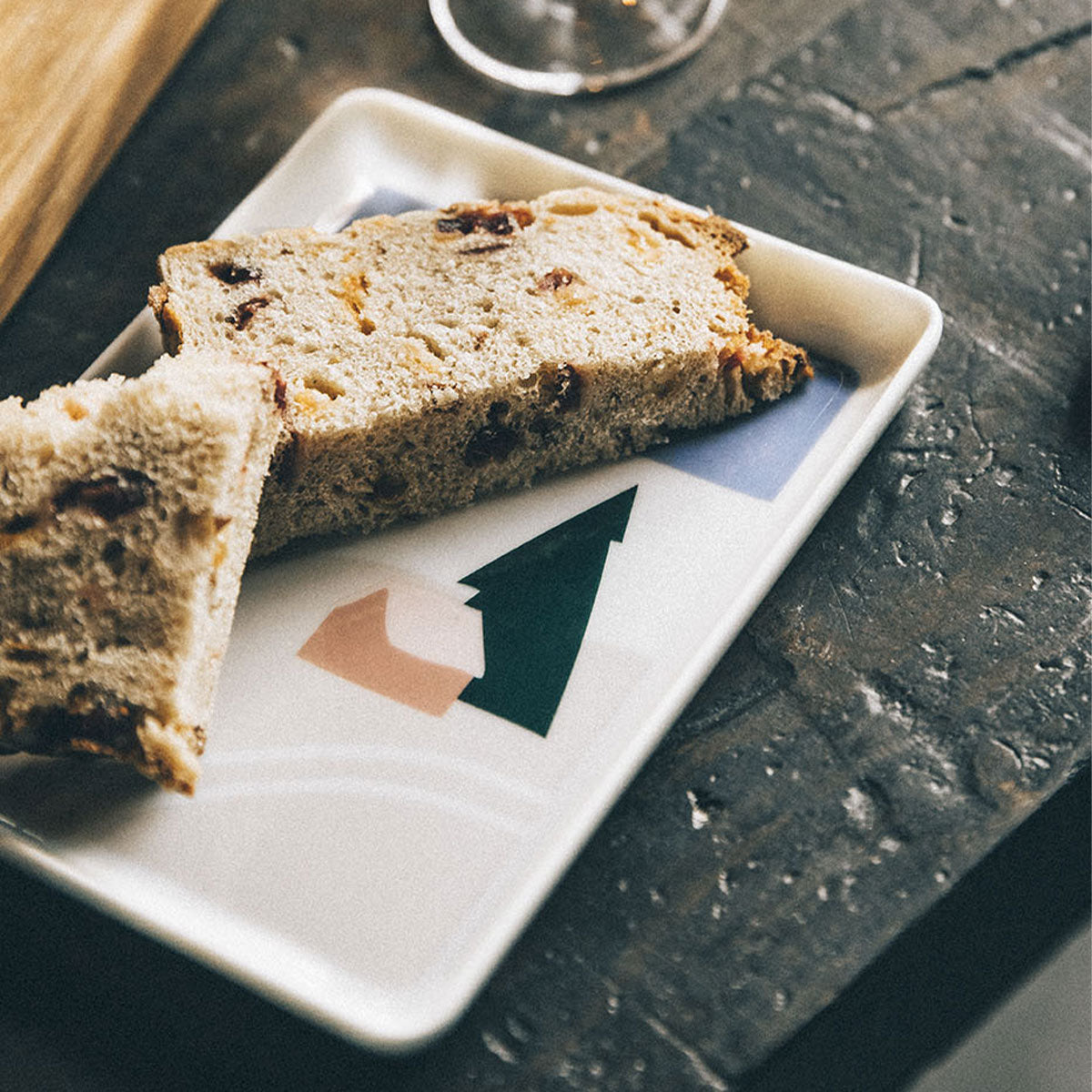 DESTINATION MONTAGNE Set of 3 mini dishes 16 x 12 cm