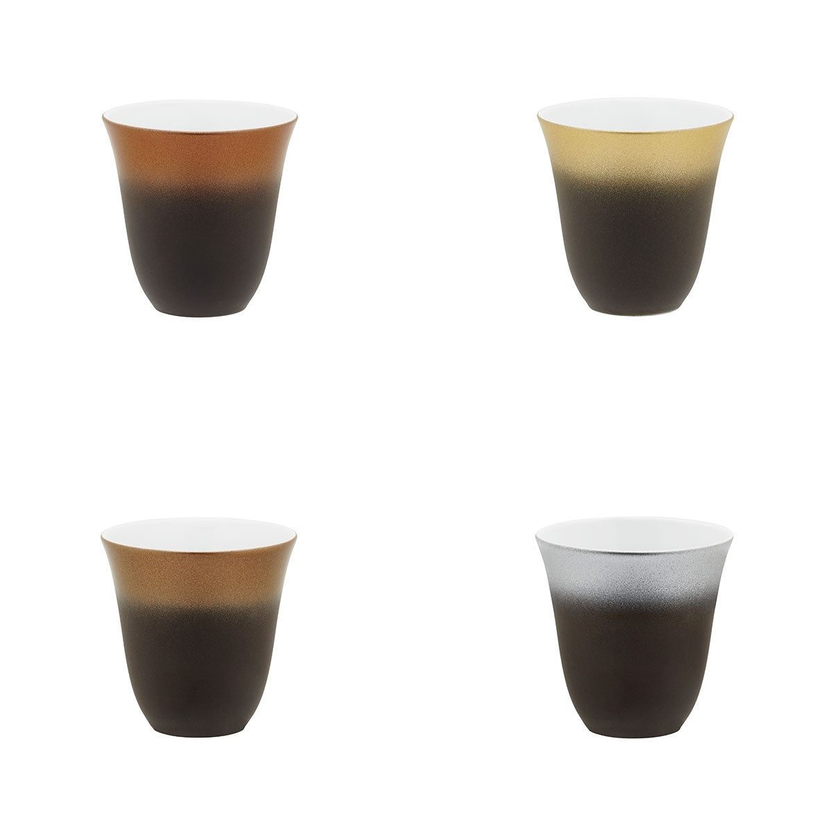 ILLUSIONS MULTICOLOR Set of 4 mocha cups 7 cl