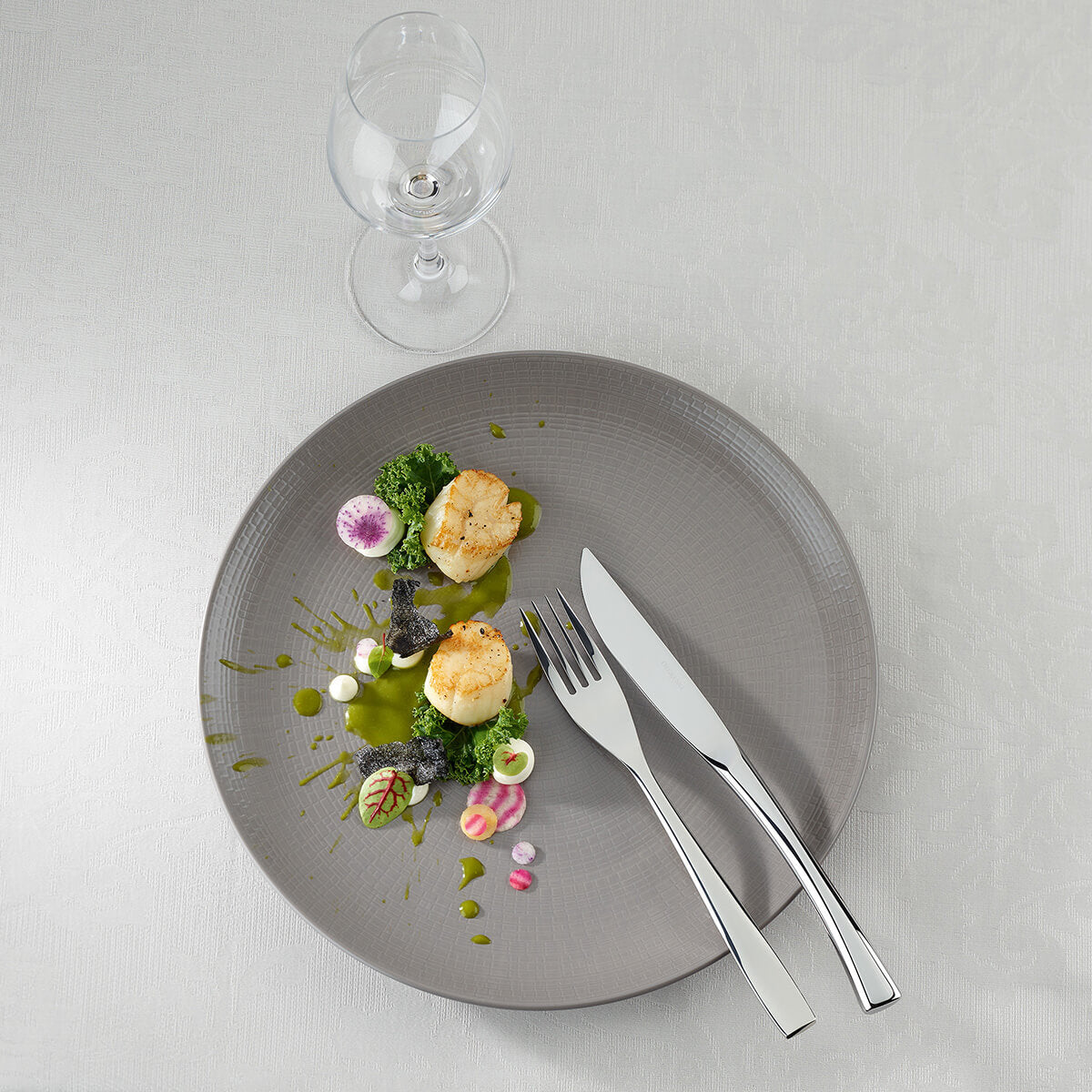 MODULO NATURE TAUPE Plate 27.9 cm