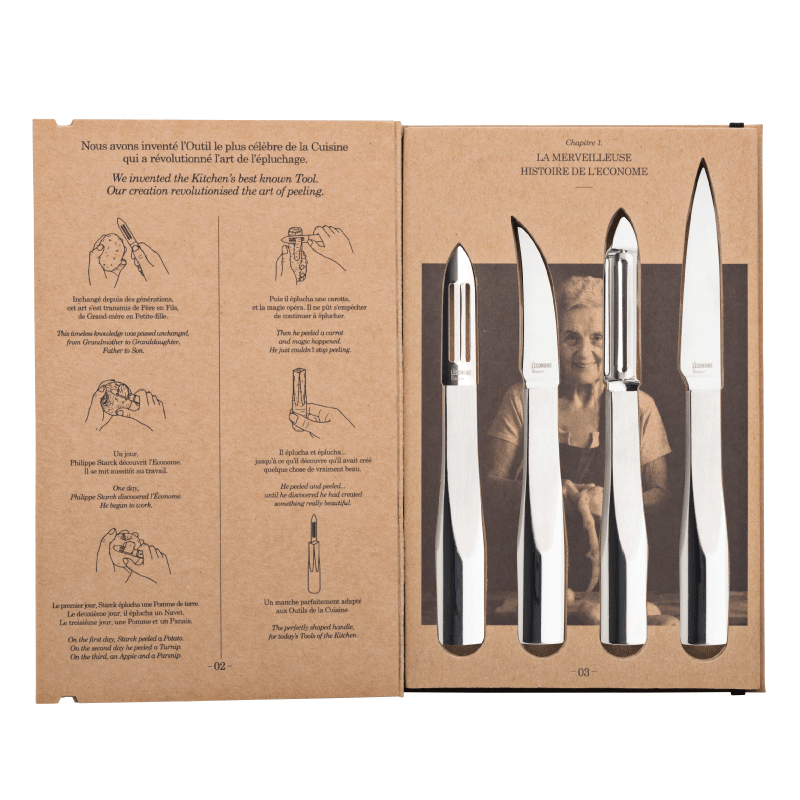 4-Piece Kitchen Knife Set